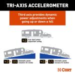 CURT Triflex Next Trailer Brake Controller Kit