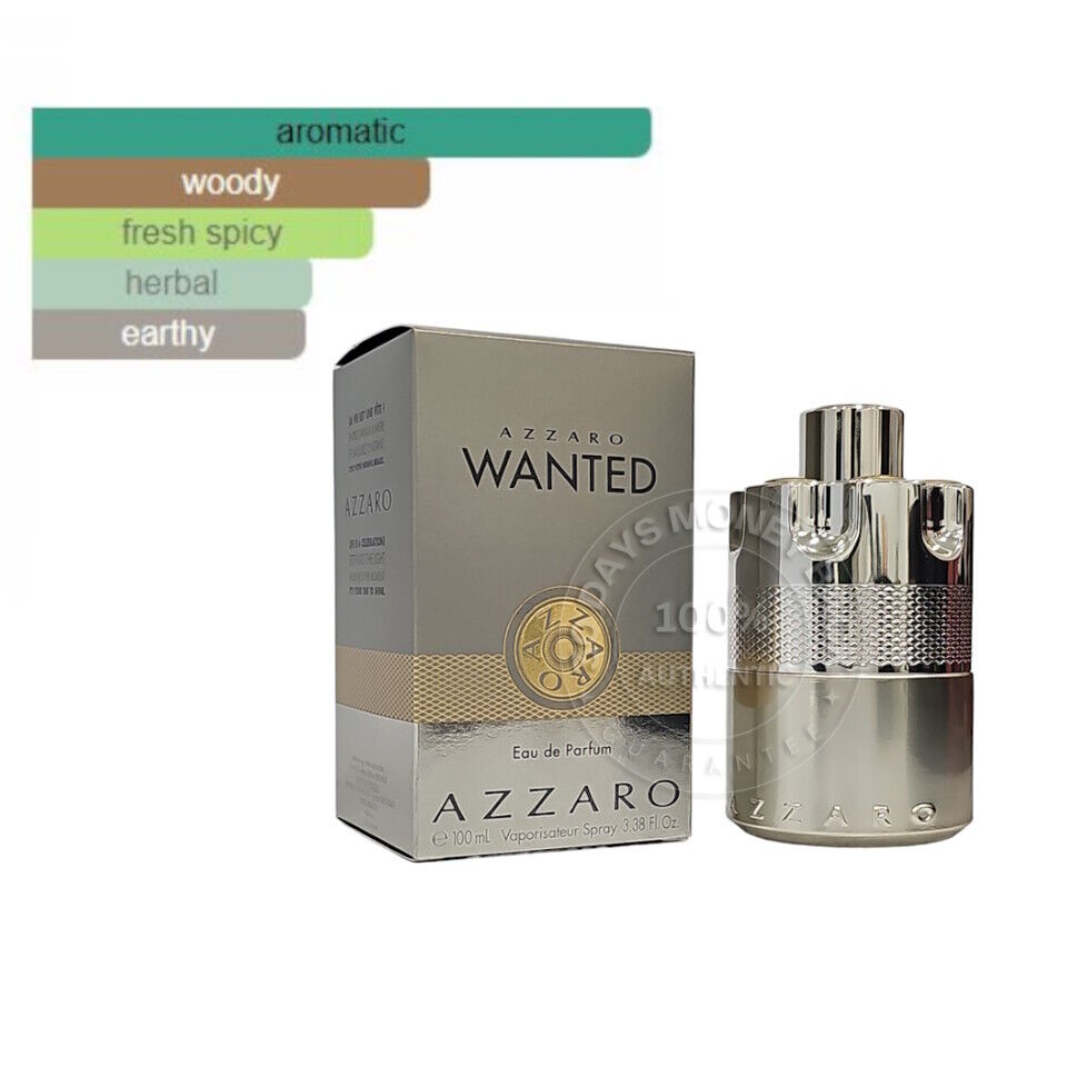 Azzaro Wanted EDP Cologne for Men - 3.4 oz