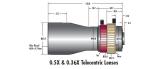 Edmund 0.5x Telecentric Lens with C-Mount Clamp