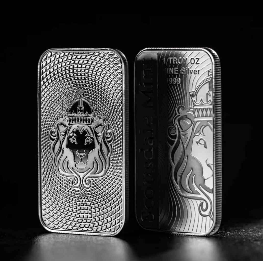 Scottsdale Mint VORTEX Silver Bullion Bar - 20 oz