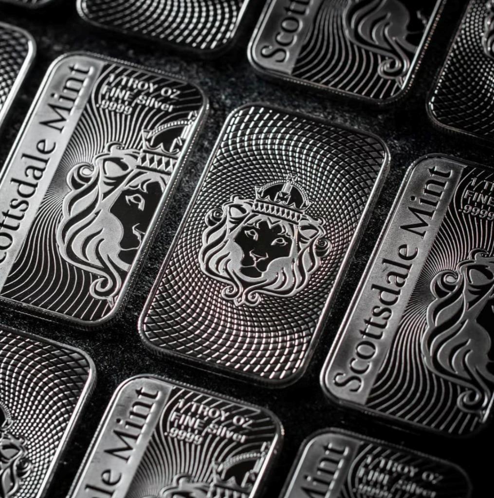 Scottsdale Mint VORTEX Silver Bullion Bar - 20 oz