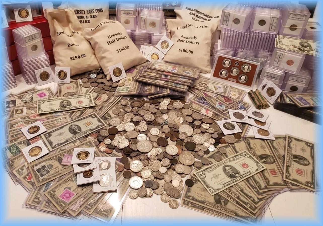 Old US Coins, Gold & Silver Bullion