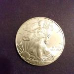 2015 American Silver Eagle Coin - .999 Fine Silver