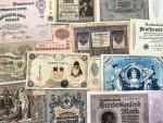 Vintage and Modern World Paper Money Set