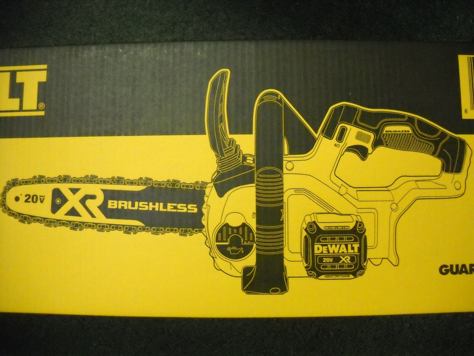 DEWALT DCCS620B 20V MAX Cordless Li-Ion Chainsaw Compact