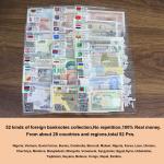 52-Piece World Banknotes Collection for Collectors