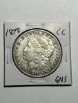 Exquisite 1878 CC Morgan Silver Coin from Carson City