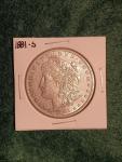 1881-S San Francisco Morgan Silver Dollar Coin
