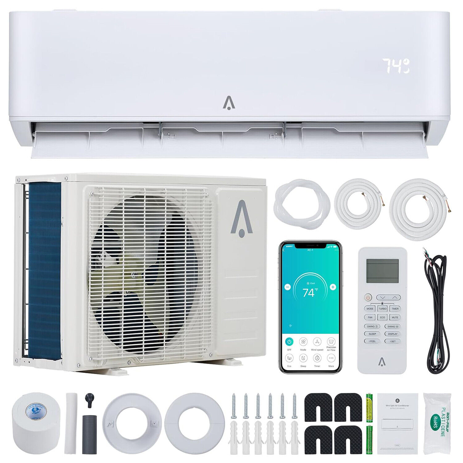 VIP Online: 12,000 BTU Ductless Mini Split Air Conditioner