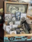 Exclusive Coin Collection: Graded Silver, Gold Bars, Currency