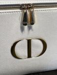 Dior VIP White Vanity Train Case with Mirror & Accessories