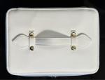 Dior VIP White Vanity Train Case with Mirror & Accessories