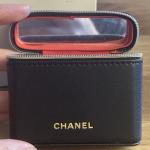 CHANEL Black Lipstick Mirror Case Gift Set