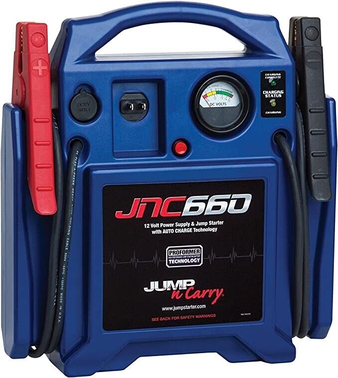 Jump-N-Carry JNC660 1700 Peak-Amp 12V VIP Jump Starter