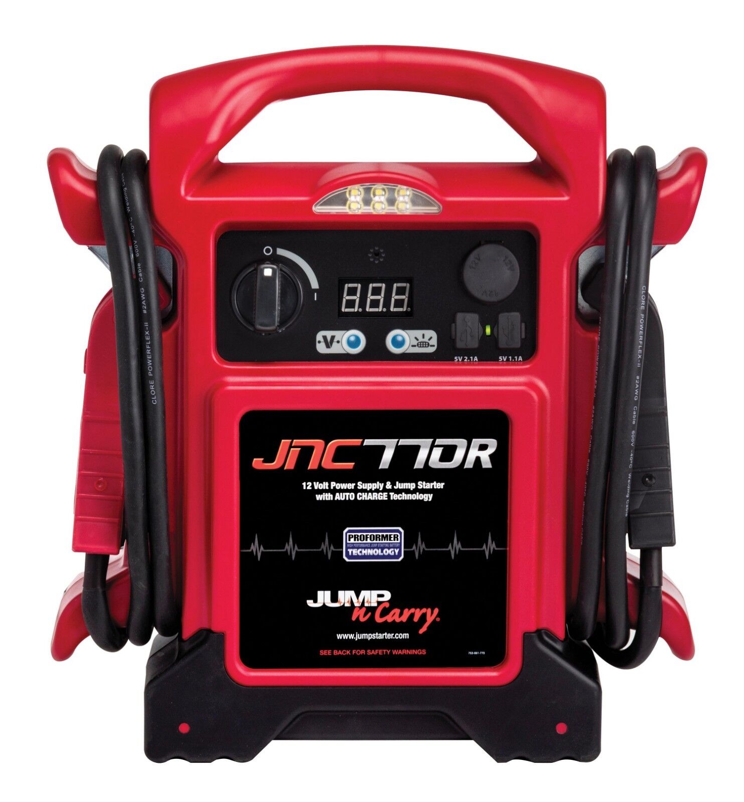 VIP 1700 Peak Amp Jump Starter by Clore