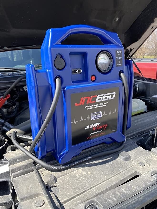 Jump-N-Carry JNC660 1700 Peak-Amp 12V VIP Jump Starter