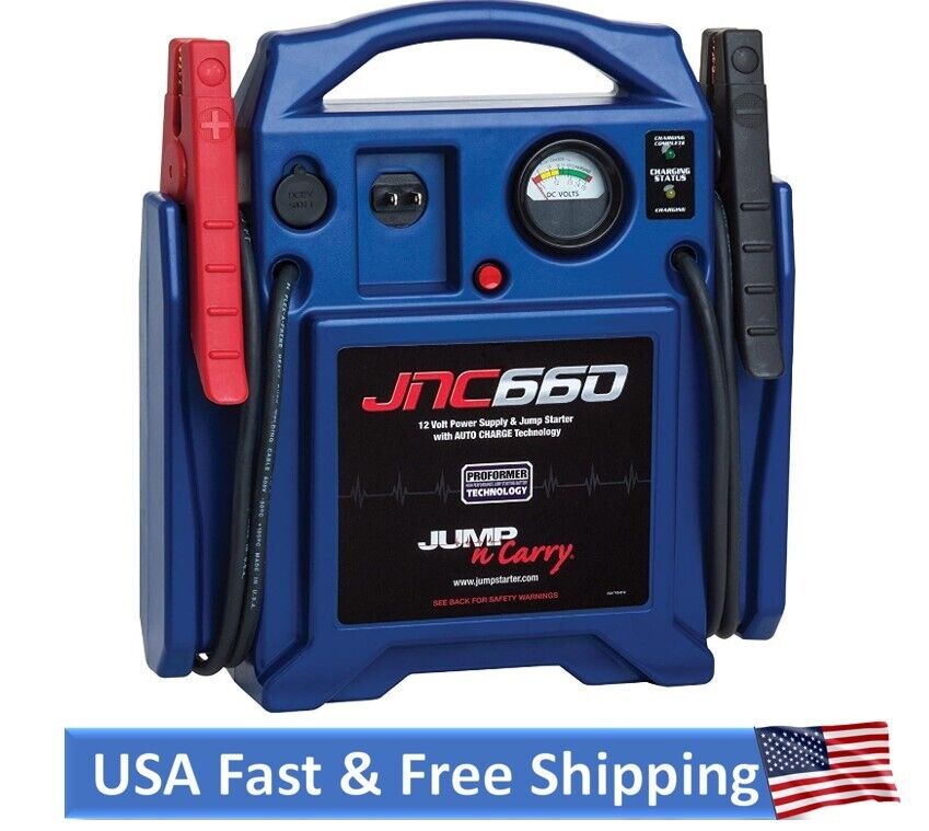 Jump-N-Carry JNC660 1700 Peak-Amp 12V VIP Jump Starter