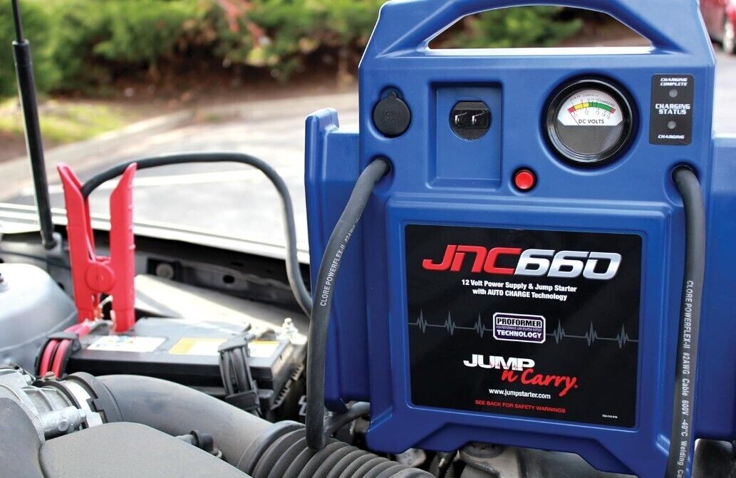 Jump-N-Carry JNC660 1700 Peak Amp Jump Starter, Blue