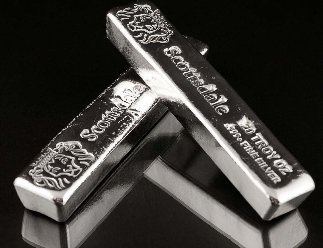 Scottsdale Mint 20 oz .999 Silver VIP Bar