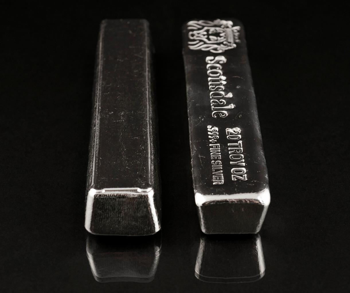 Scottsdale Mint 20 oz .999 Silver VIP Bar