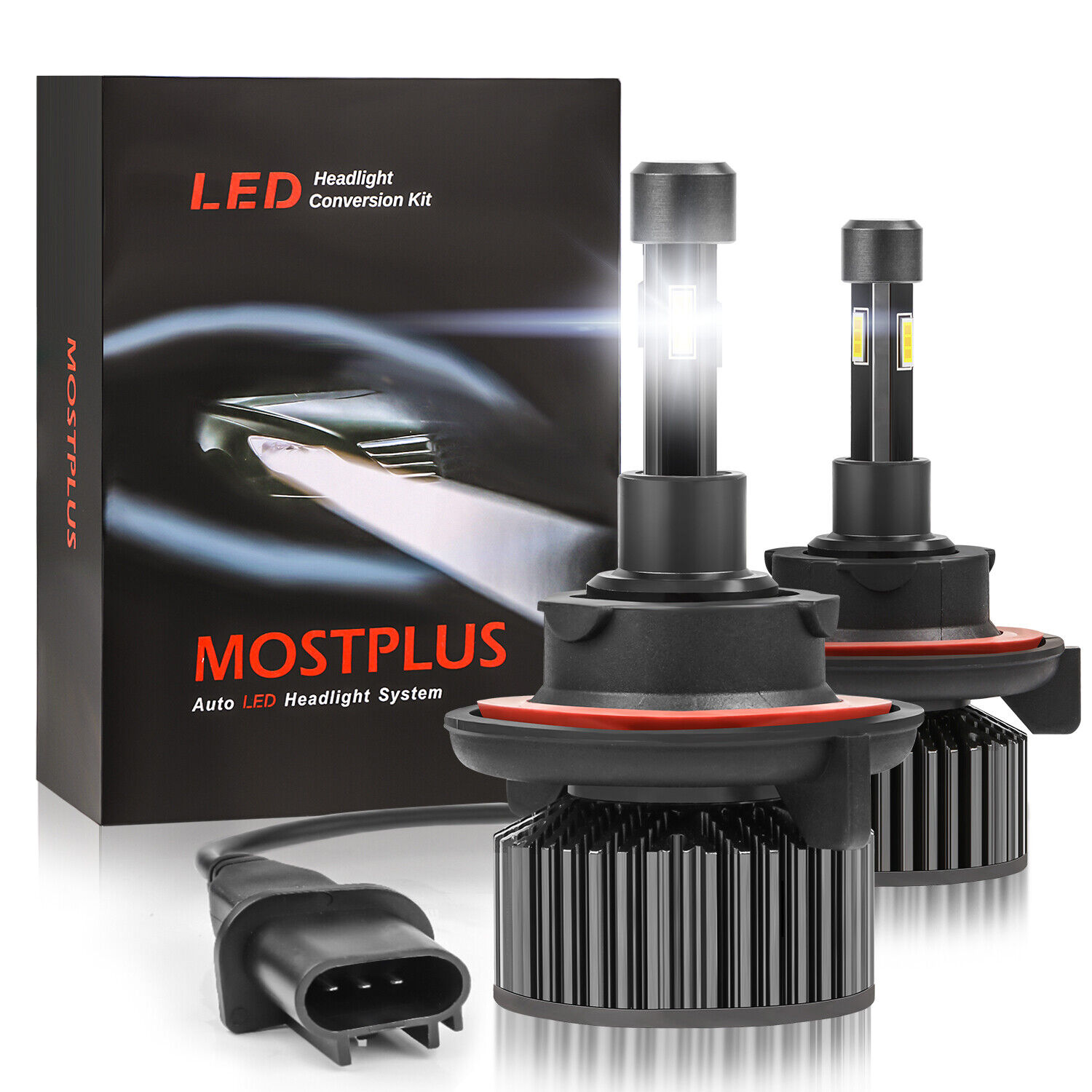 130W LED headlight H13 9008 High Low Beams