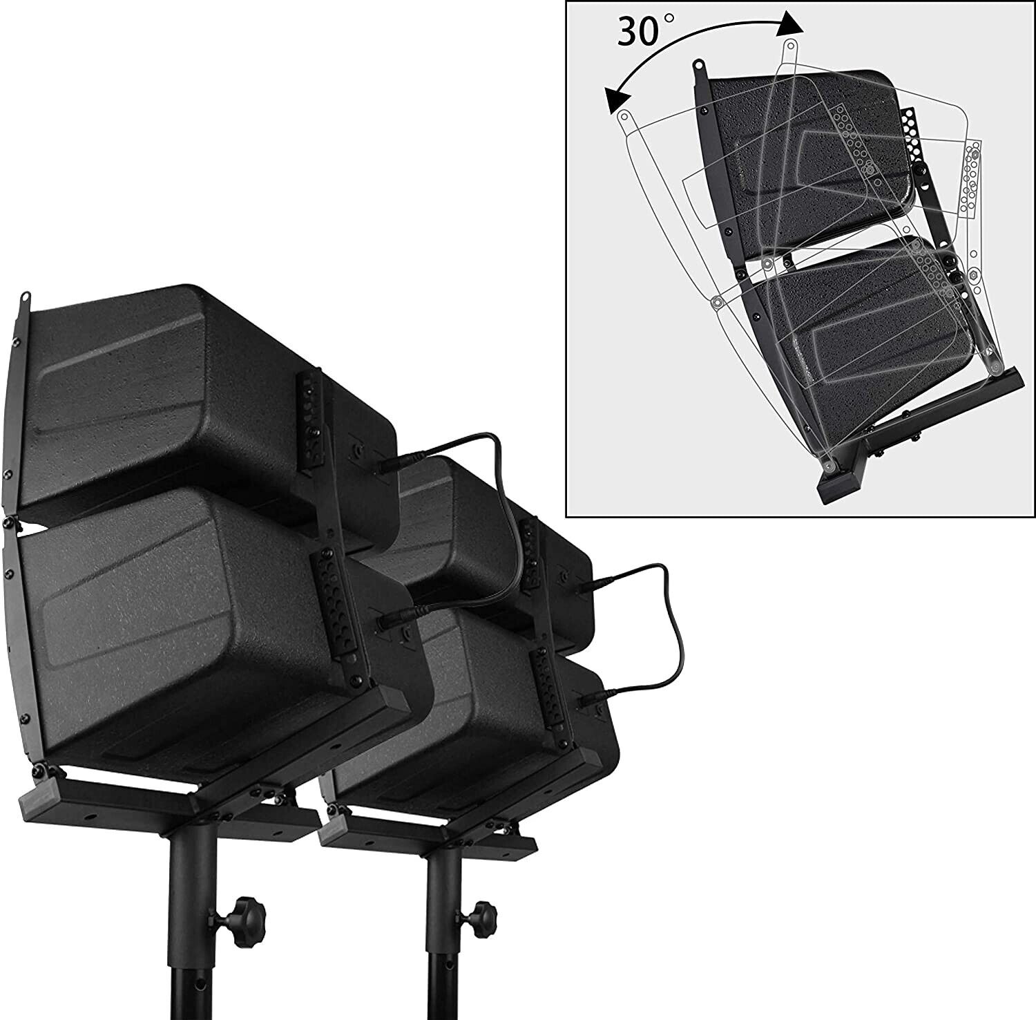 PRORECK Club 4000 18-inch Stereo DJ Speaker System