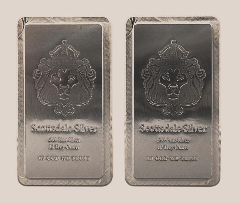 20 Troy ozs 999 FN SILVER Stacker Bars