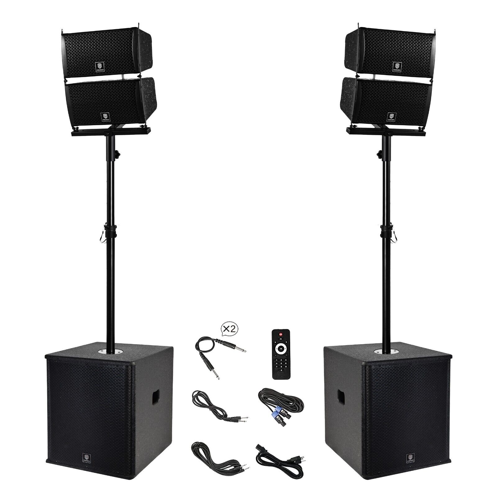 PRORECK CLUB 6000 15" Line Array PA System