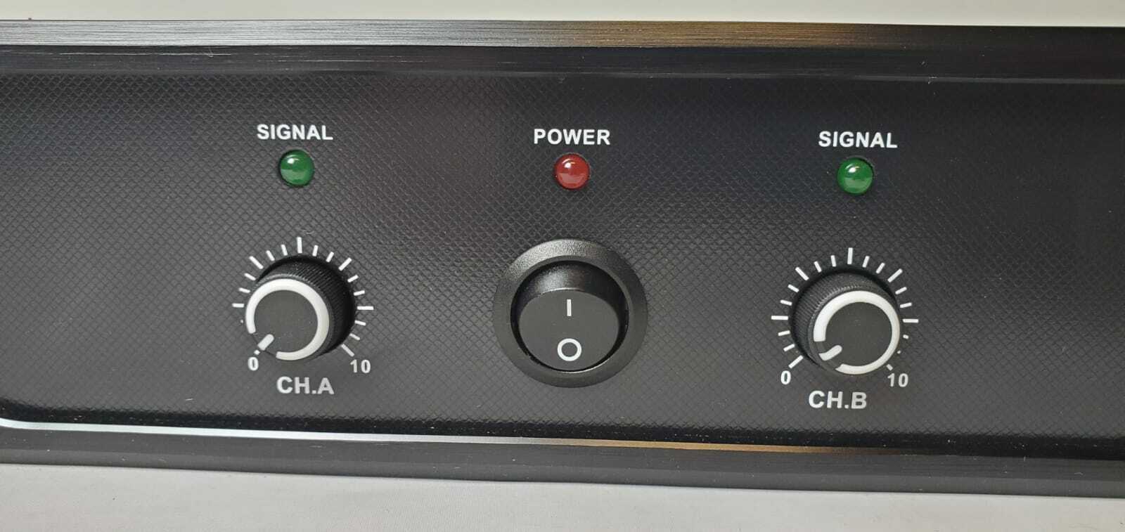 MUSYSIC Pro 2-Channel 2x8000W D-Class Power Amp MU-D16K