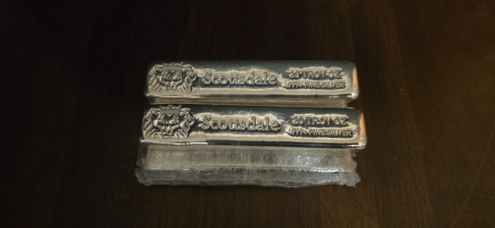 Scottsdale Mint 20 oz Silver Bar - .999 Fine