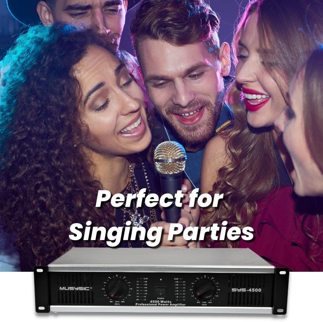 Clear Sound 2 Channel Power Amplifier - Professional 2U