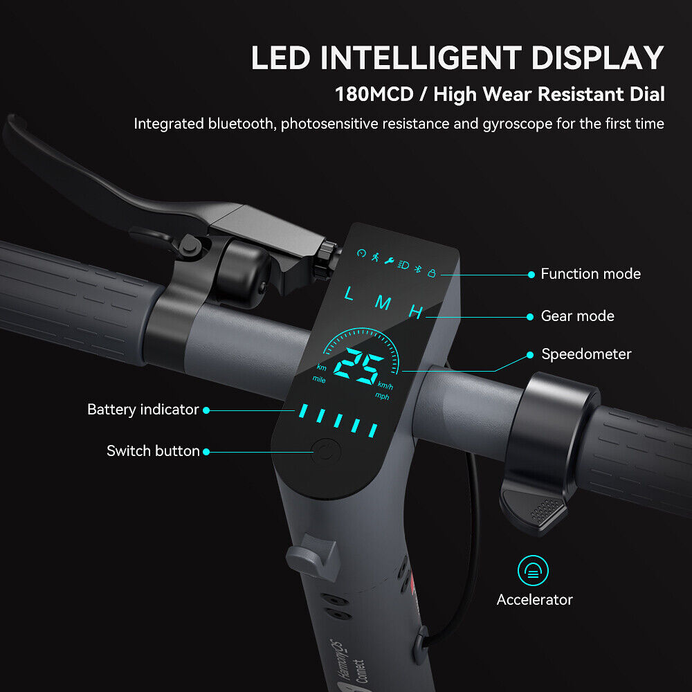 9" 630W Electric Scooter Long Range Urban Commuter