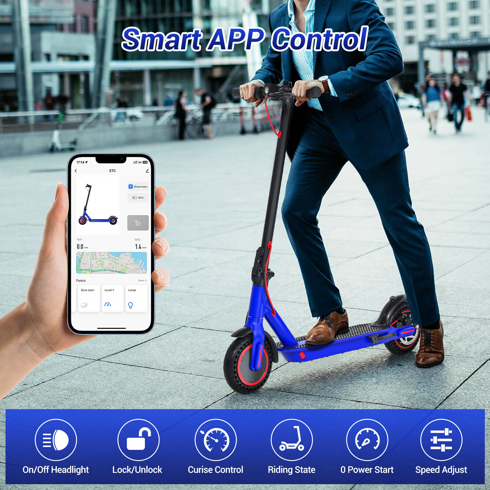 Urban Commuter Folding Electric Scooter VIP Marketplace