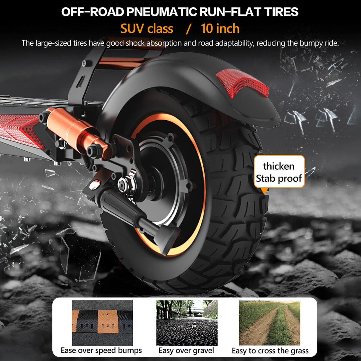 VIP Electric Scooter: 48V 800W, Long Range, Folding
