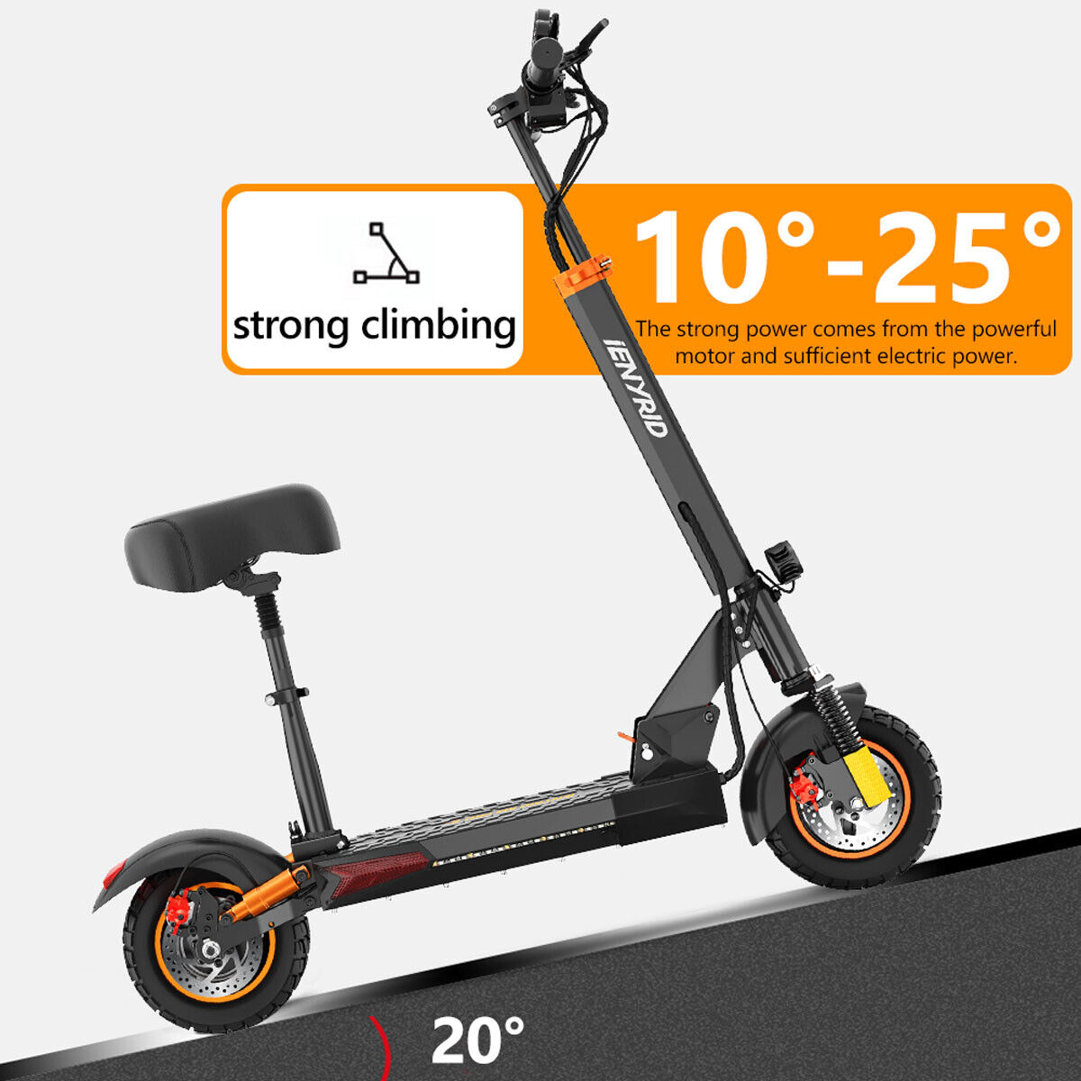 VIP Electric Scooter: 48V 800W, Long Range, Folding