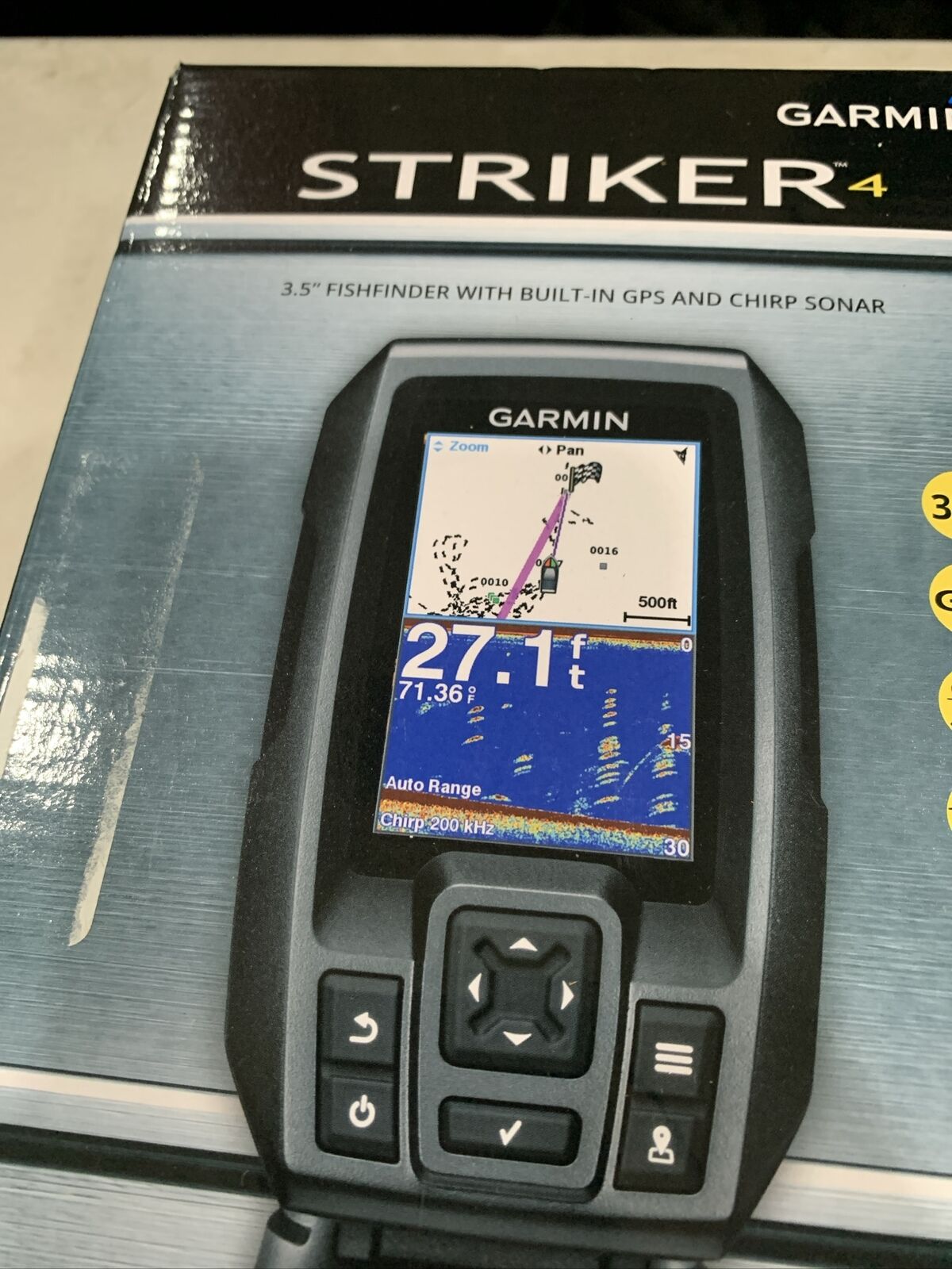 VIP Marketplace: Garmin STRIKER 4 Fishfinder with Transducer