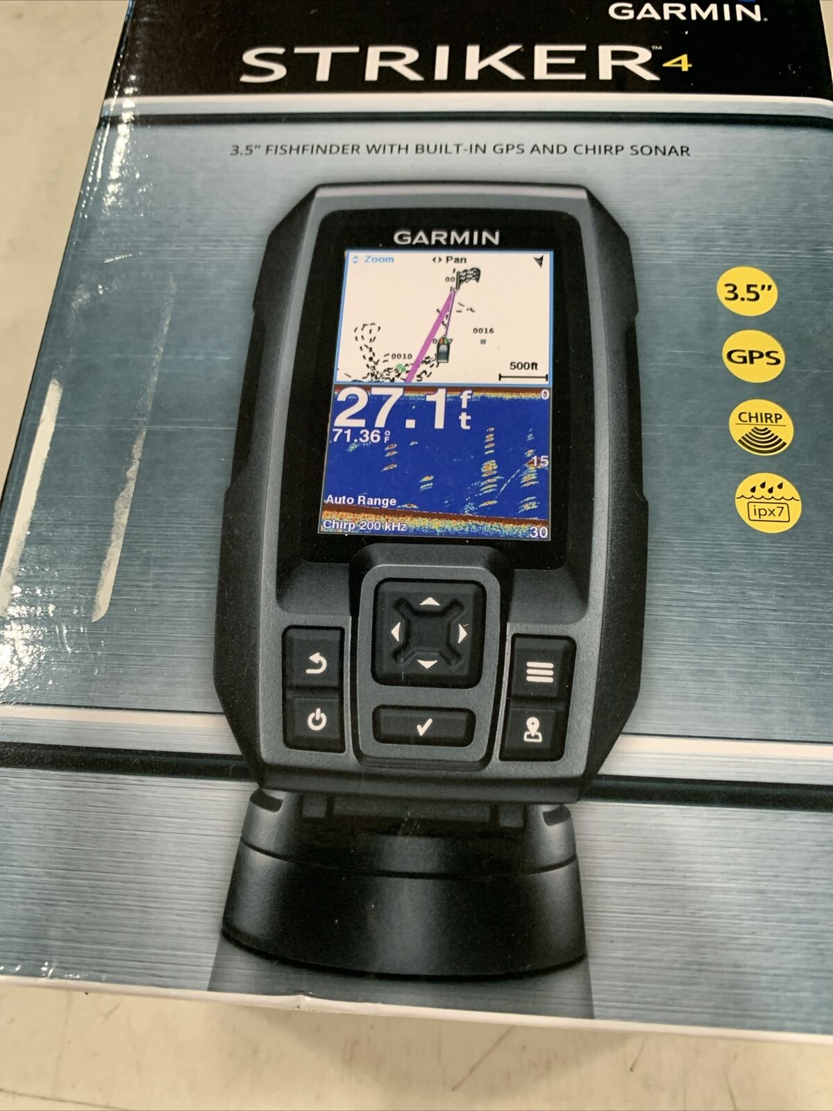 VIP Marketplace: Garmin STRIKER 4 Fishfinder with Transducer