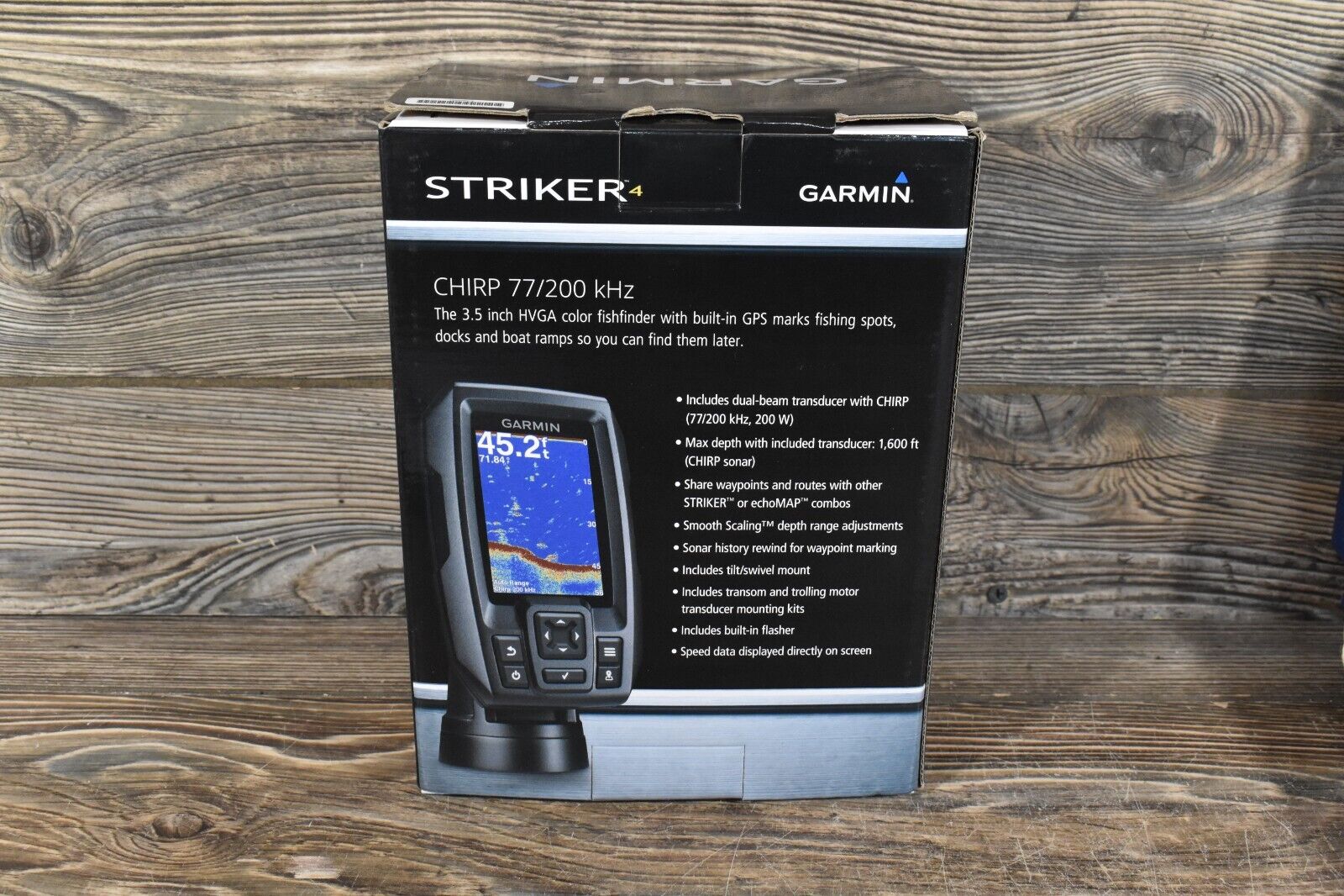 Garmin Striker 4 FISHFINDER Dual Beam Transducer VIP
