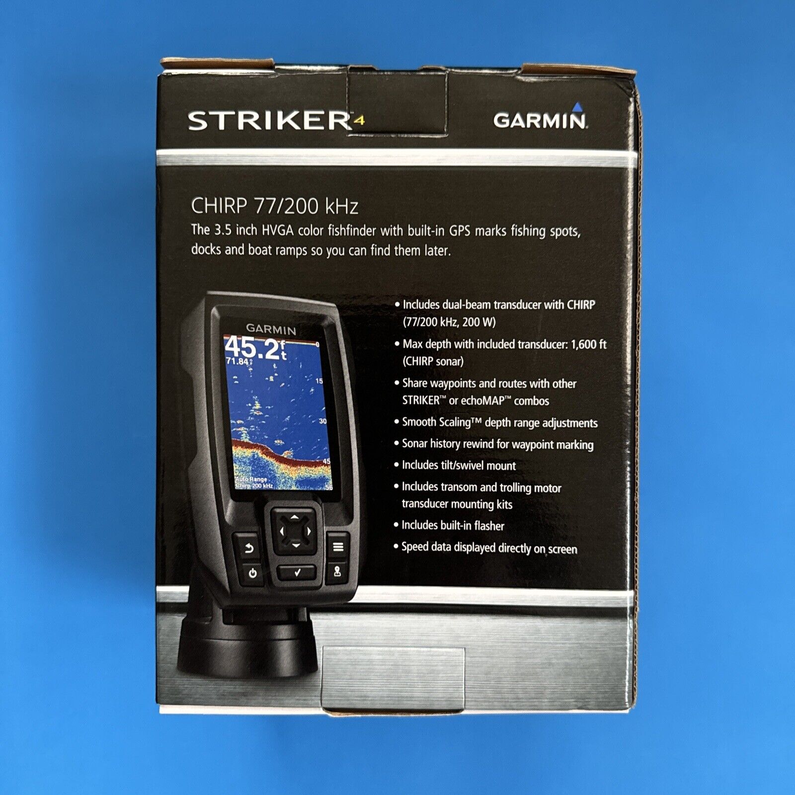 Garmin STRIKER 4 Fishfinder with GPS VIP Edition