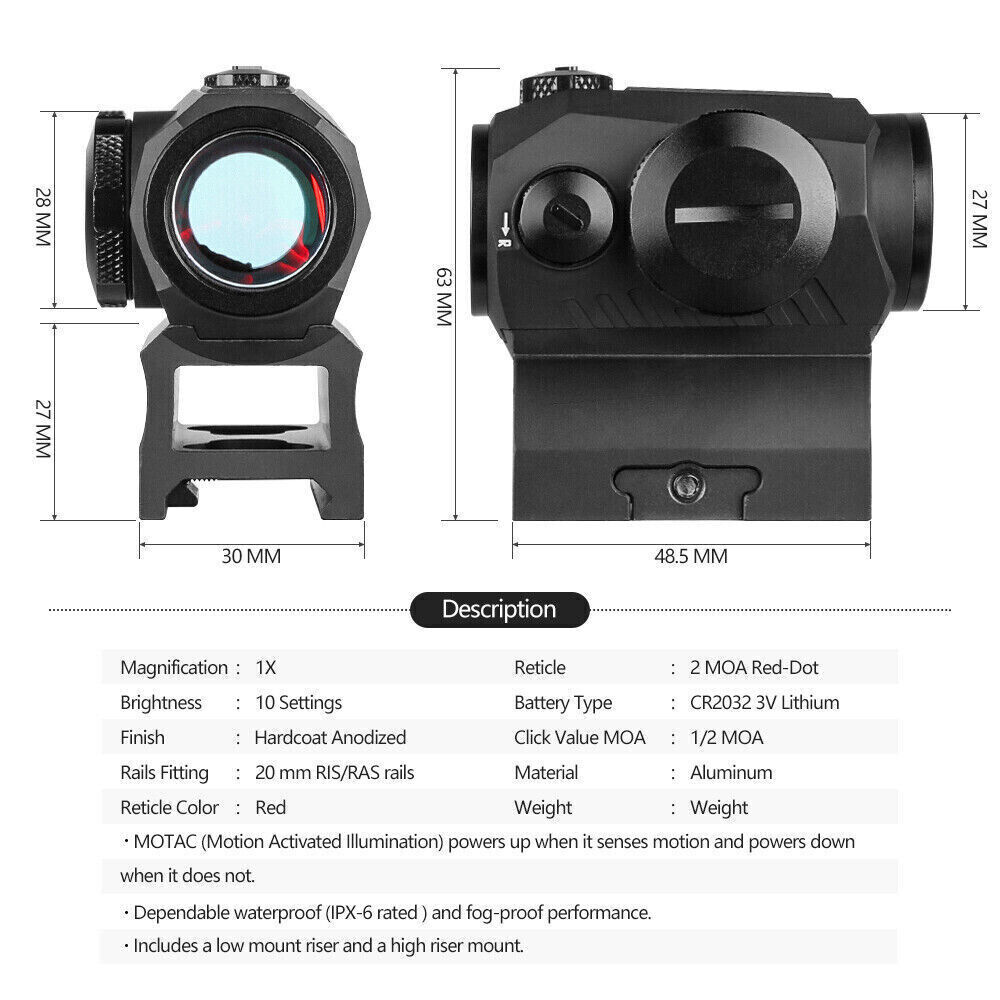 VIP Online Marketplace: Sig Sauer Romeo 5 Red Dot Sight