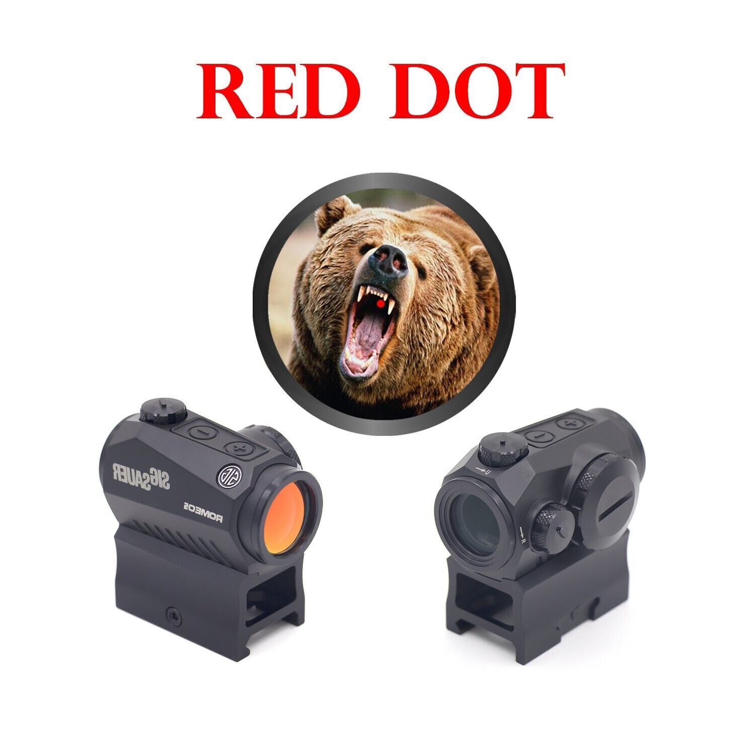 SIG SAUER ROMEO5 1X20mm Tactical Red Dot Sight
