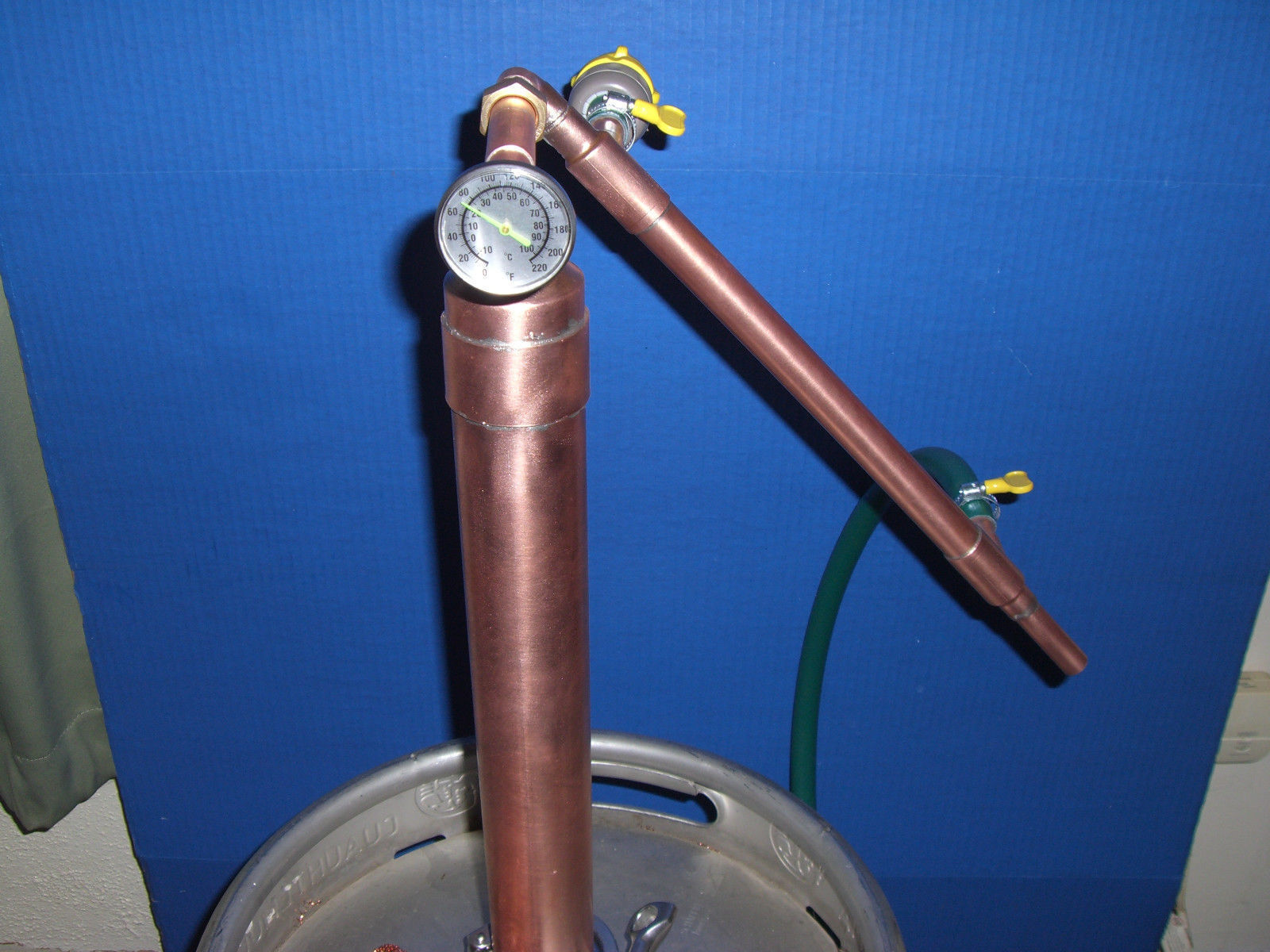 2" Column Ethanol Moonshine Keg Copper Still - VIP Marketplace