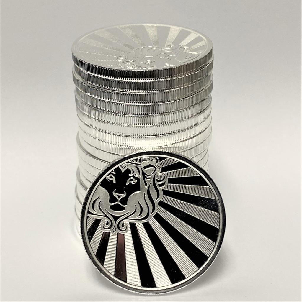 20 x 2020 1 oz Silver Rounds BU Tube