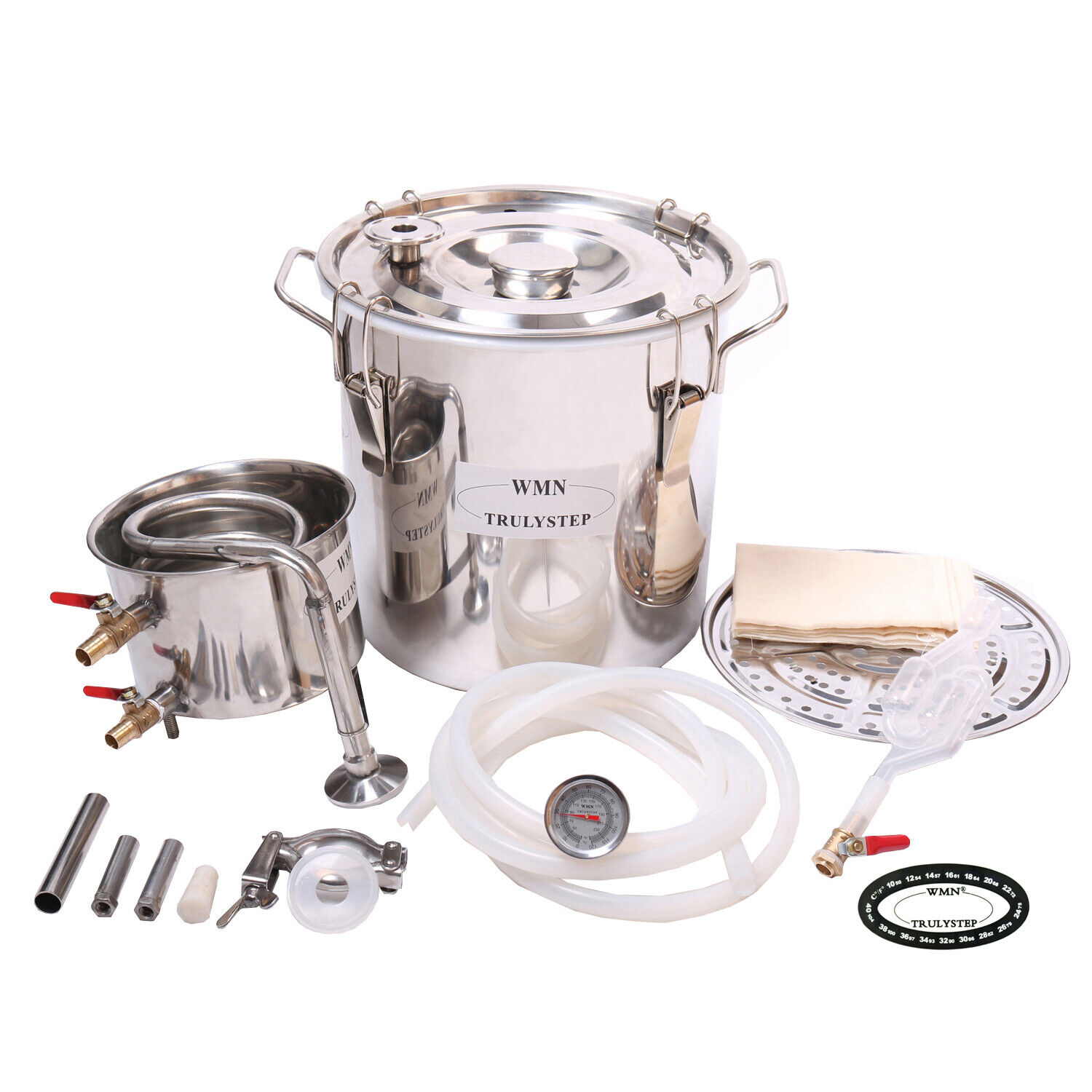 Copper Alcohol Distiller for Moonshine Spirits Wine Brew