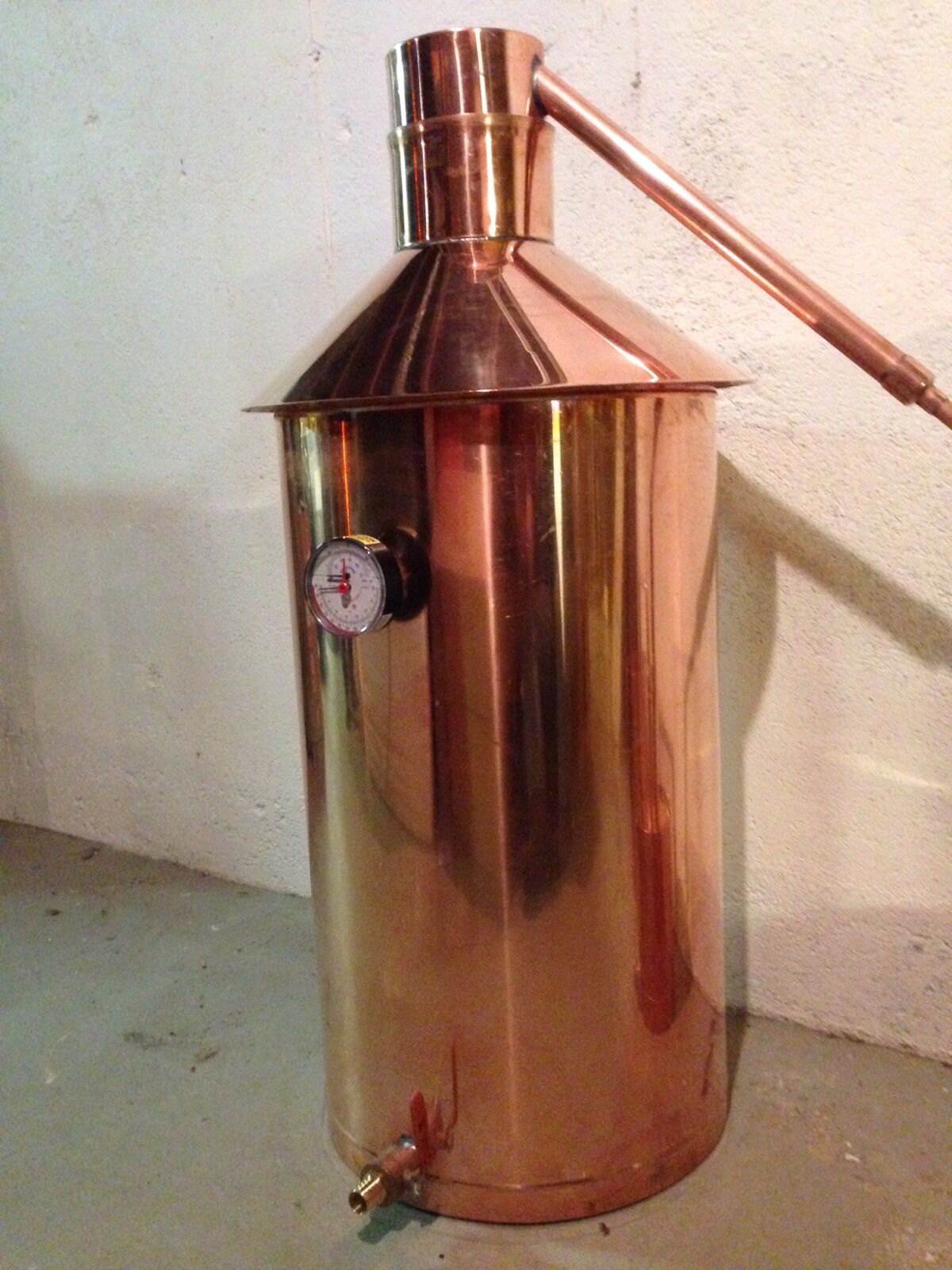 Copper Moonshine Still - 20 Gallons - Heavy-duty Copper