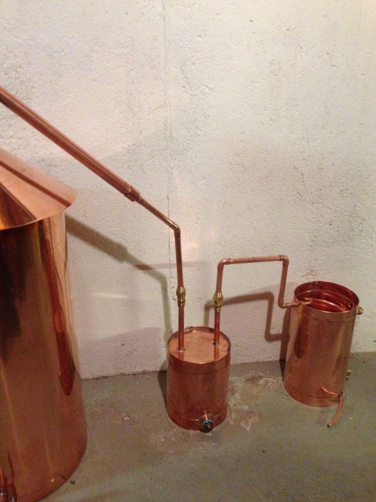 Copper Moonshine Still - 20 Gallons - Heavy-duty Copper