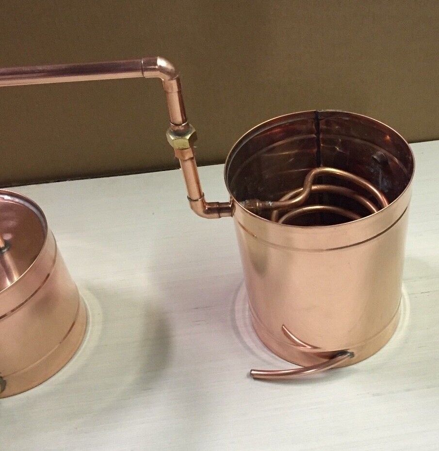StillZ 6 Gallon Copper Moonshine Still with Thumper-Worm