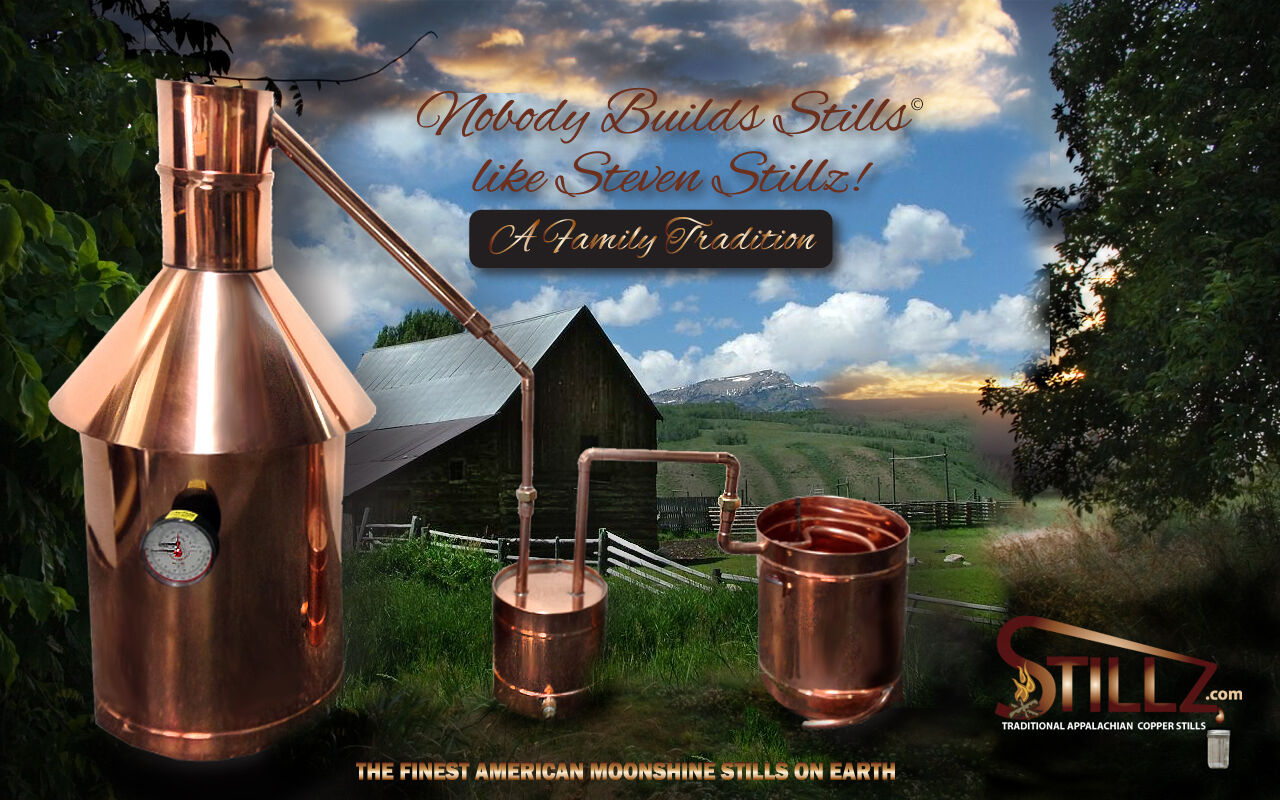 Copper Moonshine Still Set - 6 Gallon Capacity