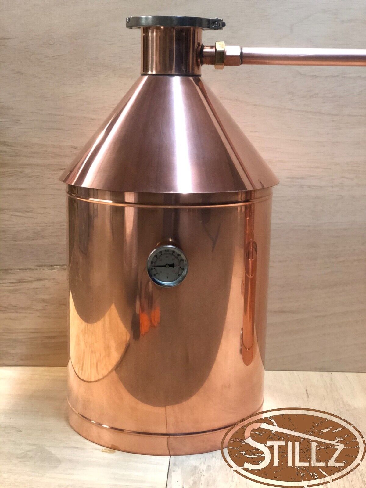 10 Gal Copper Moonshine Still with Thumper+Worm VIP
