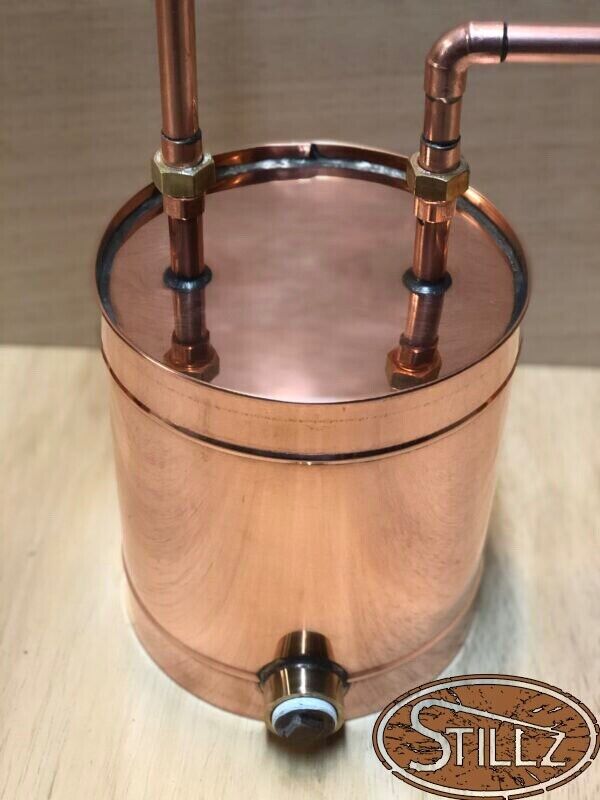 10 Gal Copper Moonshine Still with Thumper+Worm VIP
